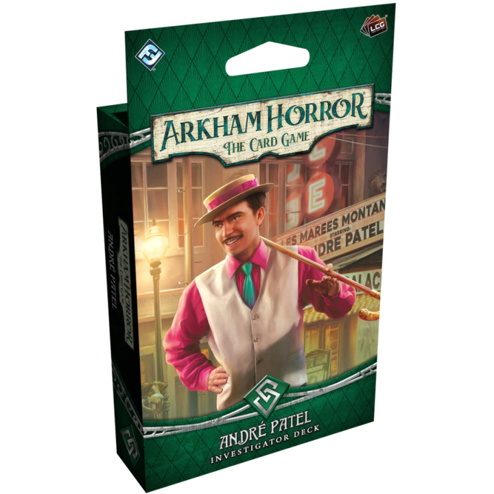 Jeux de société - Horreur à Arkham : Le Jeu de Cartes - Deck Investigateur - André Patel