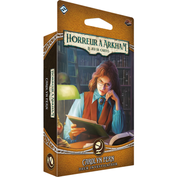 Jeux de société - Horreur à Arkham : Le Jeu de Cartes - Deck Investigateur - Carolyn Fern