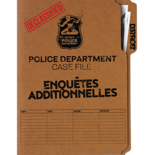 Jeux de role - D3TROIT - Enquêtes Additionnelles