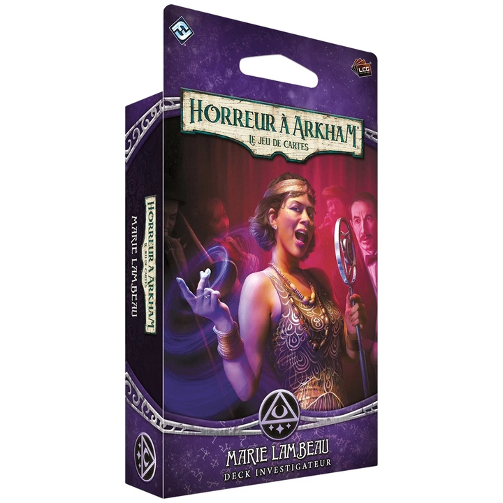 Jeux de société - Horreur à Arkham : Le Jeu de Cartes - Deck Investigateur - Marie Lambeau