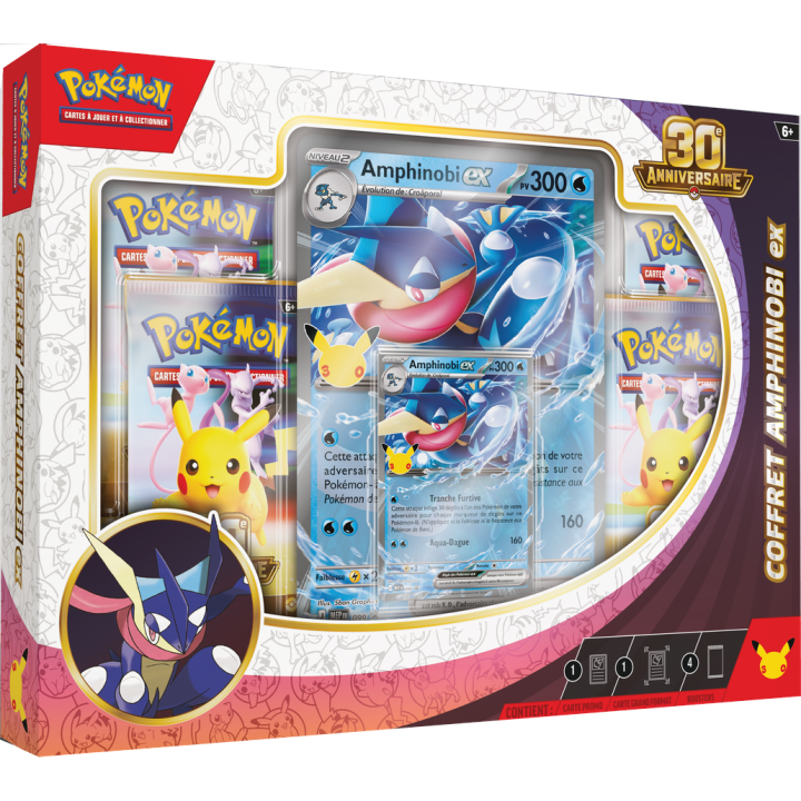 PROCHAINEMENT : Pokémon - Coffret Célébration 30 ans : Amphinobi-ex