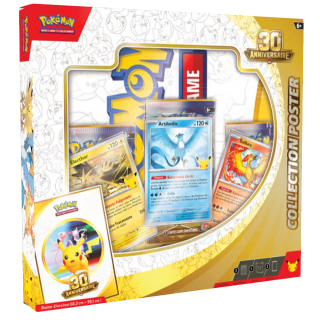 PROCHAINEMENT : Pokémon - Coffret Poster Célébration 30 ans