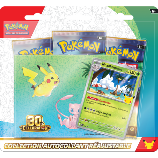 PROCHAINEMENT : Pokémon - Tripack Collection autocollant - Célébration 30 ans : Noadkoko d’Alola
