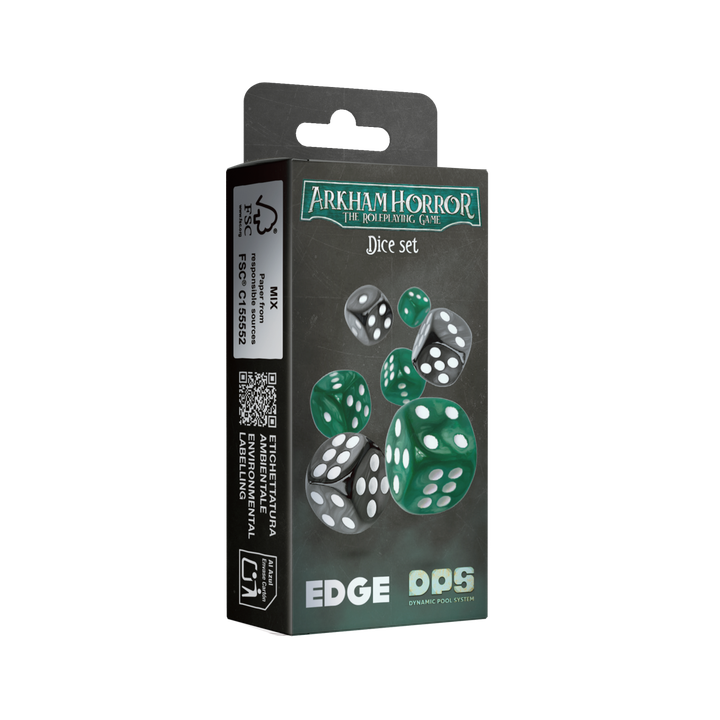 Set de 7 dés - Horreur à Arkham : Le Jeu de Rôle