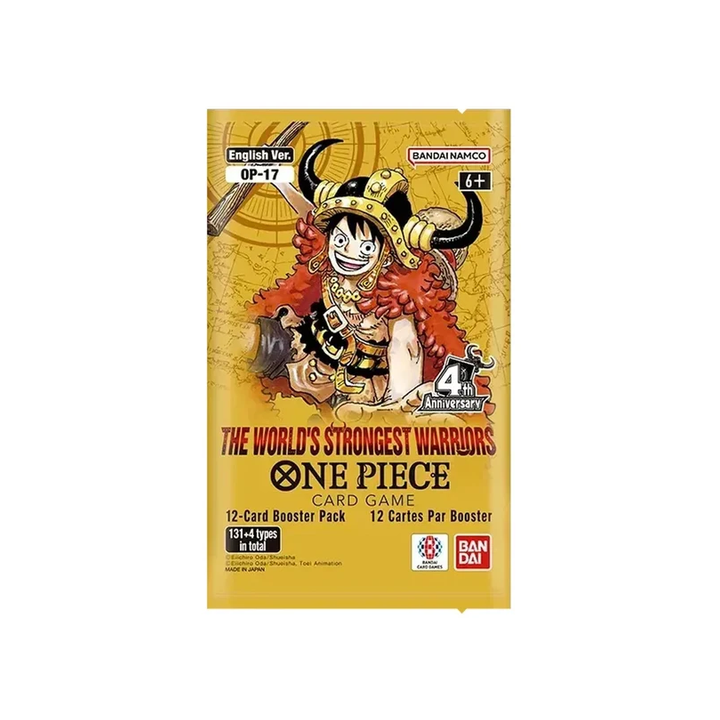 One Piece TCG - The World's Strongest Warriors OP17 - Boite Complète - ANGLAIS