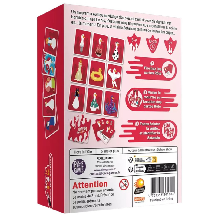 Jeux de société - Hors La L'Oie