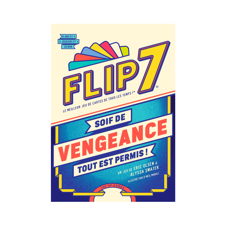 Jeux de société - Flip 7: Vengeance
