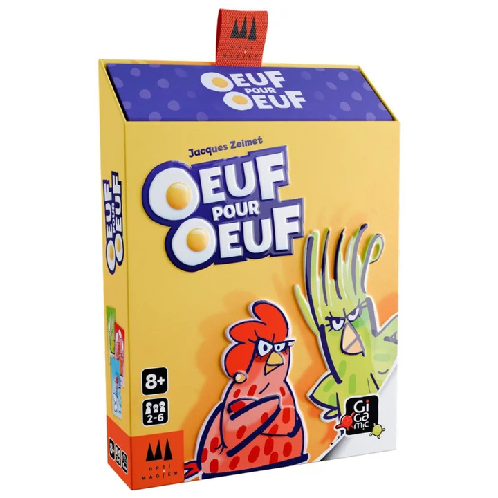 Jeux de société -  Œuf pour Œuf Nouvelle Version
