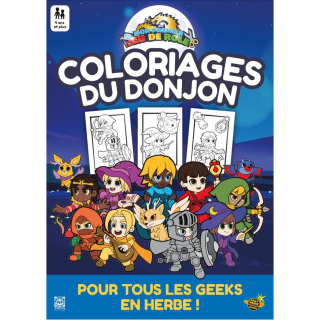 Mon Premier Jeu de Rôle - Coloriages du Donjon