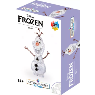 Puzzle Casse - Tete 3D - Crystal Gallery - Olaf - 39 pièces