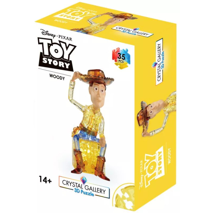 Puzzle Casse - Tete 3D - Crystal Gallery - Woody - 35 pièces