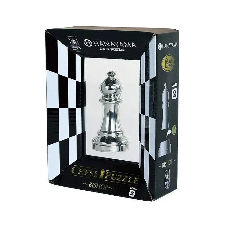 Casse - Tete Huzzle - Cast Chess Bishop - Level 2