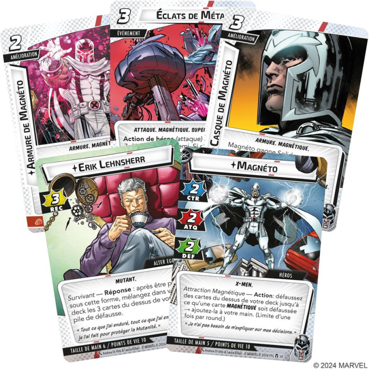 Jeux de société - Marvel Champions : Le Jeu de Cartes - Magneto