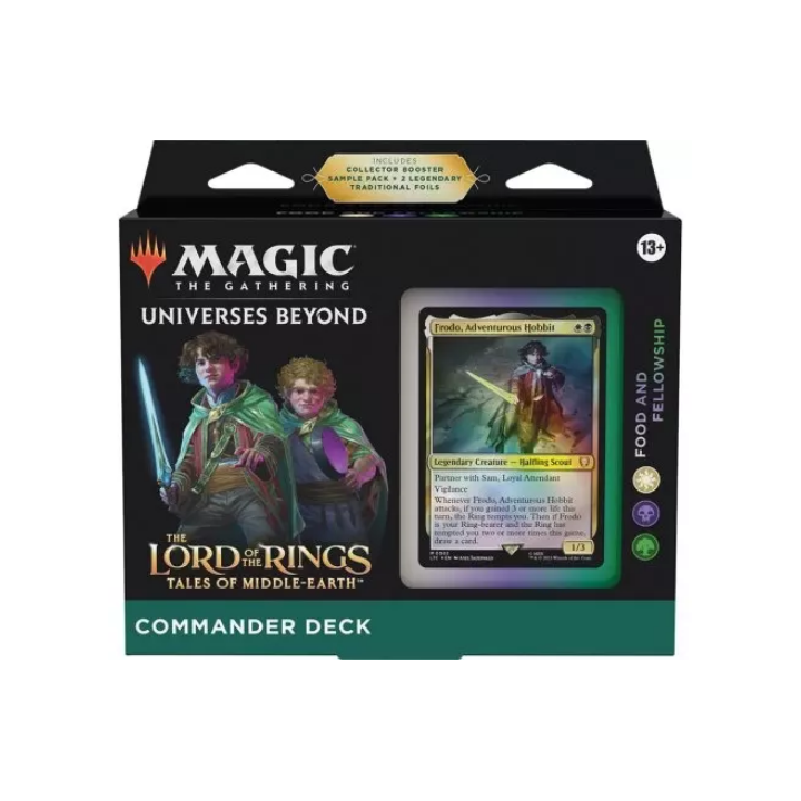 MTG - Magic Deck Commander Le Seigneur des Anneaux - Food and Fellowship - Anglais