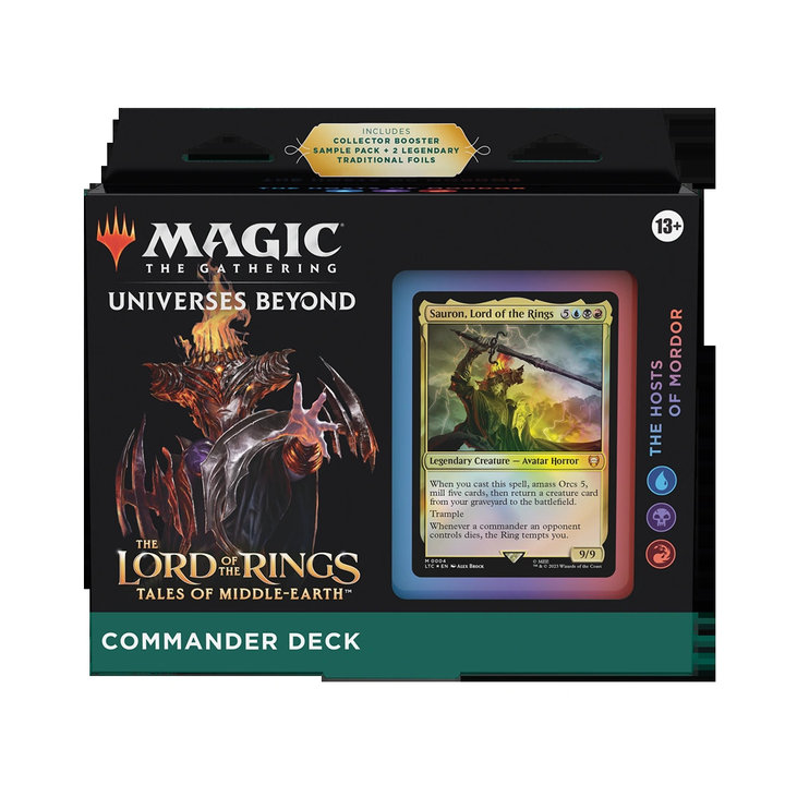 MTG - Magic Deck Commander Le Seigneur des Anneaux - The Hosts of Mordor - Anglais