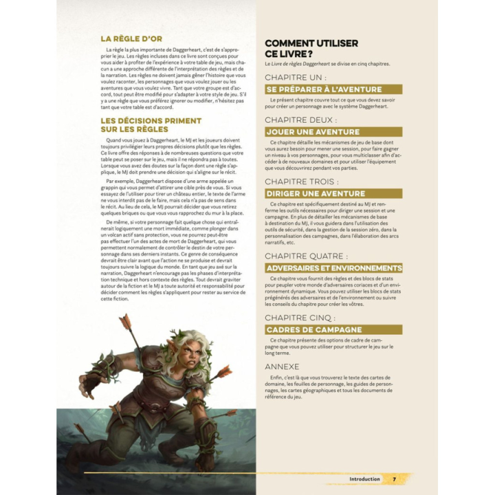 Jeux de rôle - Daggerheart - Livre de base et cartes