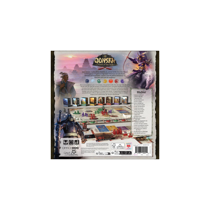 Jeux de société - Gunsen - The Battle for Toshi Ranbo