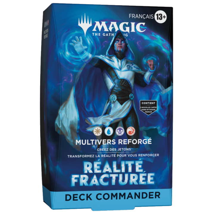 Précommande : MTG - Magic Deck Commander : Réalité Fracturée : Multivers Reforgé