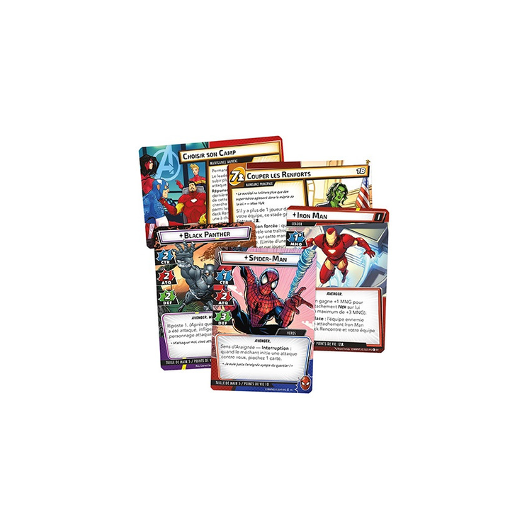 Jeux de société - Extension - Marvel Champions : Le Jeu de Cartes - Civil War