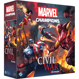 Jeux de société - Extension - Marvel Champions : Le Jeu de Cartes - Civil War