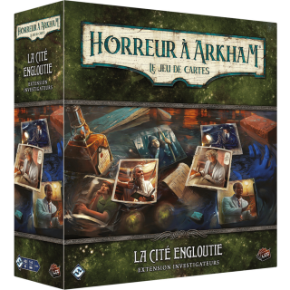 Jeux de société - Horreur à Arkham : Le Jeu de Cartes - La Cité Engloutie (Investigateurs)
