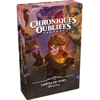 Jeux de rôle -Chroniques Oubliées Fantasy 2e édition - Cartes de Voies
