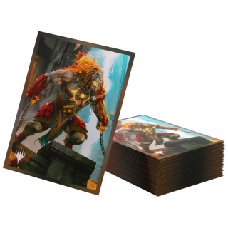 Accessoire - Magic The Gathering - 100 Protège-Cartes - Magic : Réalité Fracturée - Ajani Path of Vengeance