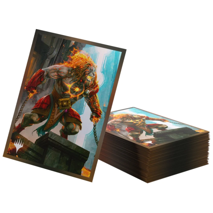 Accessoire - Magic The Gathering - 100 Protège-Cartes - Magic : Réalité Fracturée - Ajani Path of Vengeance