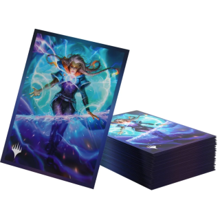Accessoire - Magic The Gathering - 100 Protège-Cartes - Magic : Réalité Fracturée - Entrust The Spark