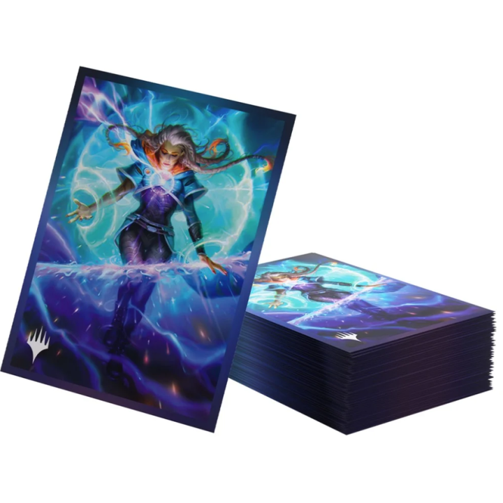Accessoire - Magic The Gathering - 100 Protège-Cartes - Magic : Réalité Fracturée - Entrust The Spark
