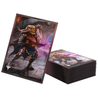 Accessoire - Magic The Gathering - 100 Protège-Cartes - Magic : Réalité Fracturée - Garruk Of The Veil