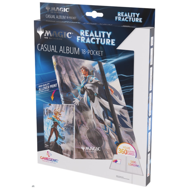 Accessoire - Magic: The Gathering - Reality Fracture - Album 18-Pocket - Tam Beleren Conflicted Jace Building Reality