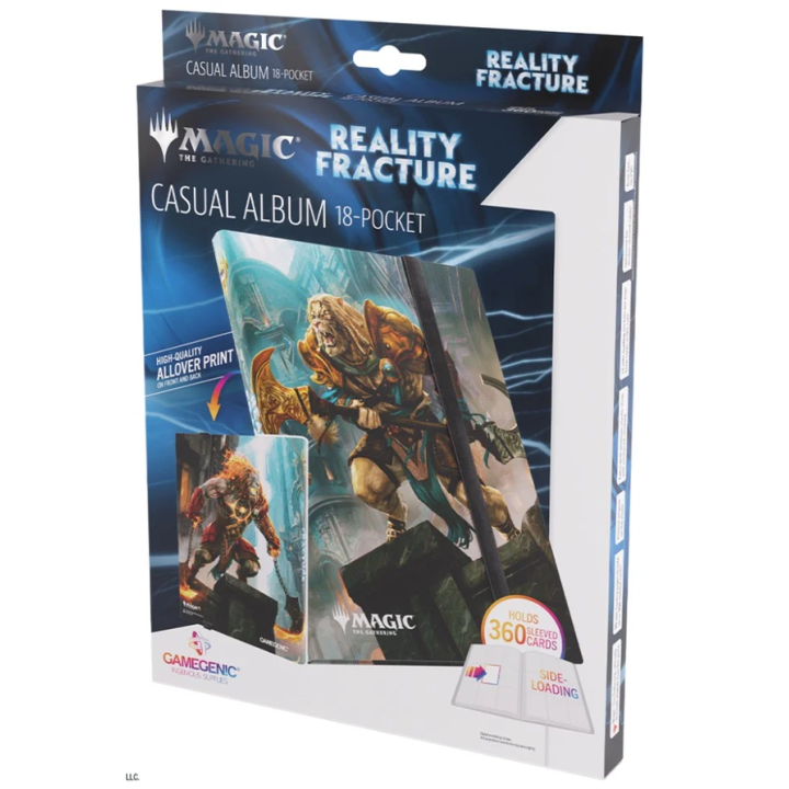 Accessoire - Magic: The Gathering - Reality Fracture - Album 18-Pocket - Ajani Path Of Vengeance Ajani Counterattack Leader