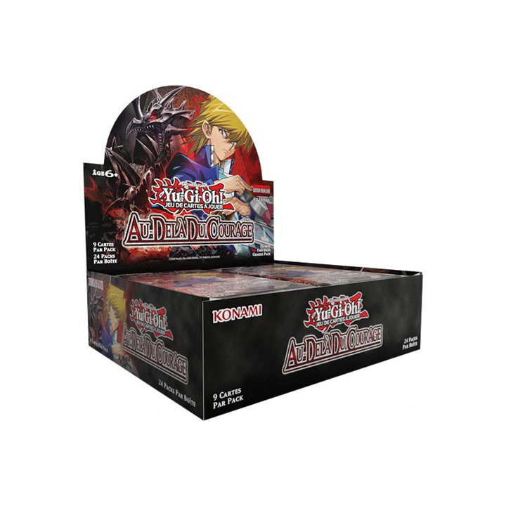 Précommande : YGO - Booster Yu-Gi-Oh!  Au Delà Du Courage - Boite Complète