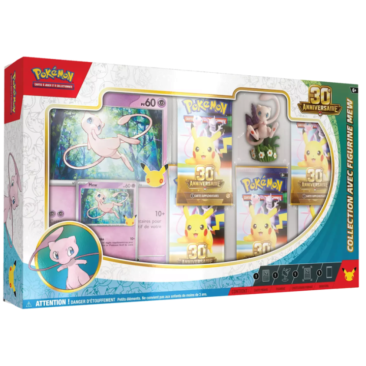 PROCHAINEMENT : Pokémon - Coffret Figurine Mew Célébration : 30 ans