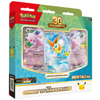 PROCHAINEMENT : Pokémon - Deck du Dresseur Mentali Célébration : 30 ans