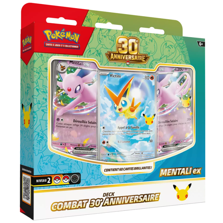 PROCHAINEMENT : Pokémon - Deck du Dresseur Mentali Célébration : 30 ans