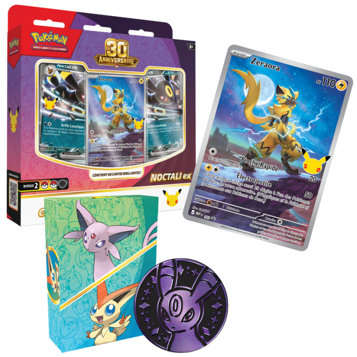 PROCHAINEMENT : Pokémon - Deck du Dresseur Noctali Célébration : 30 ans