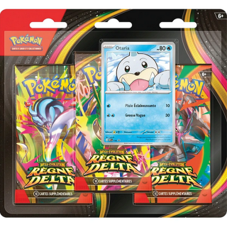 PROCHAINEMENT : Pokémon - Tripack Méga-évolution : Règne Delta ME06 - Otaria