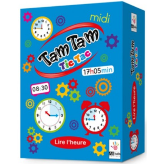 Jeux de société - Tam Tam - Tic Tac - Lire l'Heure