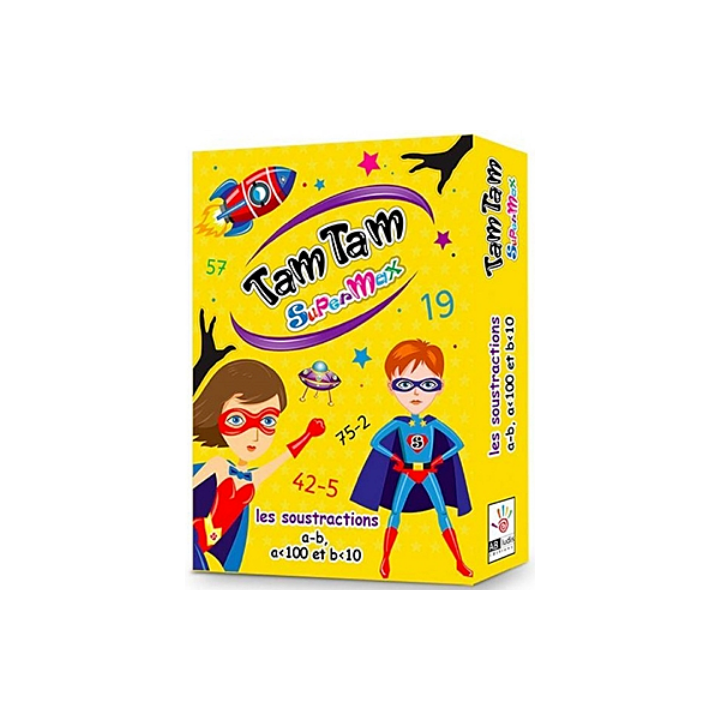Jeux de société - Tam Tam Super - Max : Les Soustractions