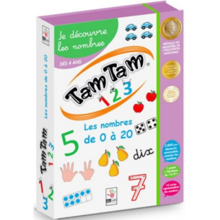 Jeux de société - Tam Tam Safari - Le coffret : Je Découvre Les Nombres