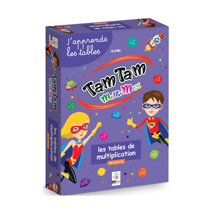 Jeux de société - Tam Tam Multi Max - Les Table de Multiplication