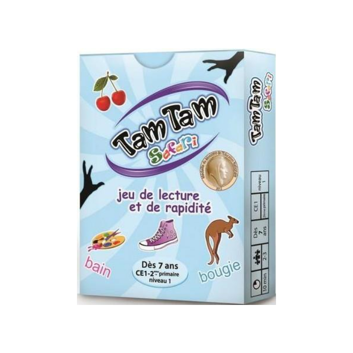 Jeux de société - Tam Tam Safari : Jeu de Lecture et de Rapidité