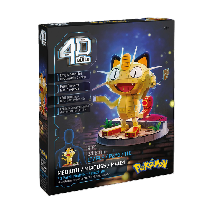 Puzzle - 4D Build Pokémon - Miaouss