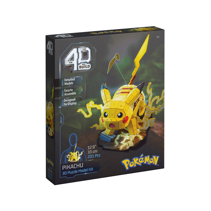 Puzzle - 4D Build Pokémon - Pikachu