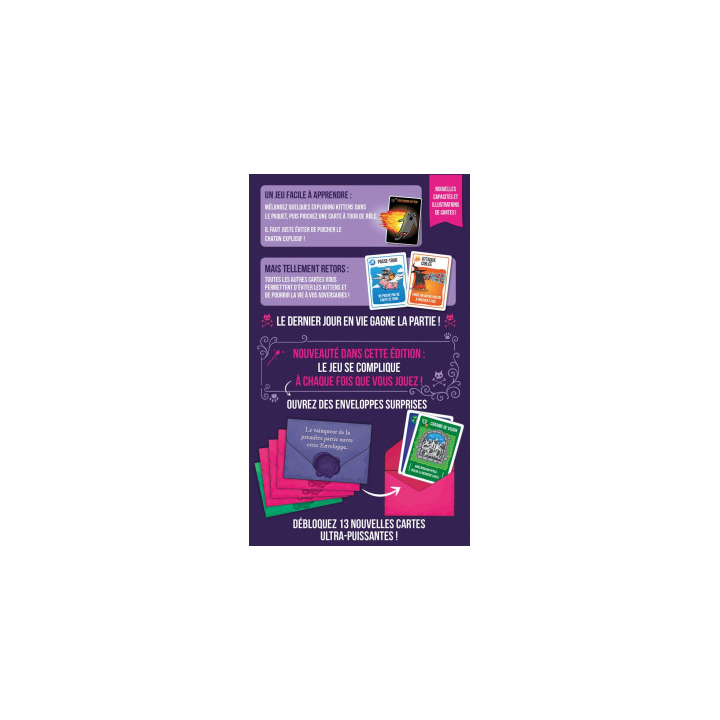Jeux de société - Exploding Kittens - Curse You !