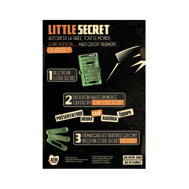Jeux de société - Little Secret