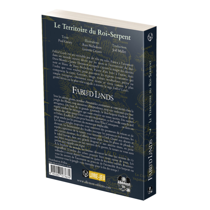 Jeux de rôle : Fabled Lands 7 : Le Territoire du Roi-Serpent