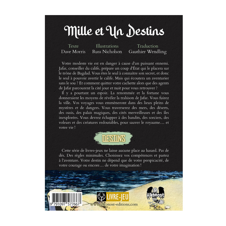 Jeux de rôle - Destins : Mille et Un Destins